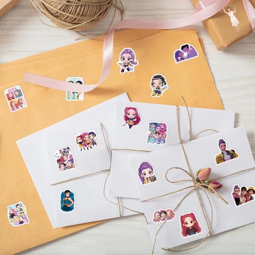 JUNERUN 110 Stück Kop Hunter Sticker Set, Hunter Aufkleber, Wasserdichte Anime Merch Stickers Aufkleber für Erwachsene, Auto, Laptop, Wasserflaschen für Teenager, Niedliche (A)