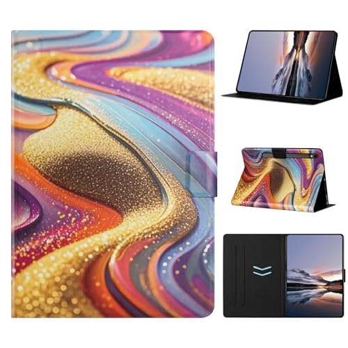 Étui en cuir pour Galaxy Tab S10 Lite/FE, housse sable dune
