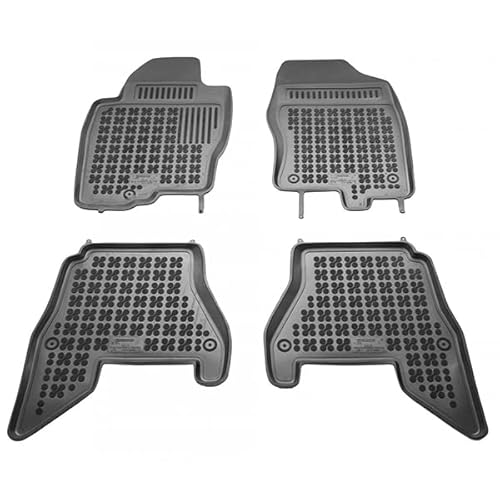 Car Lux - AR00720 Alfombrillas Alfombras de Goma a Medida Tipo cubeta 3D para Pathfinder Desde 2005 Cover