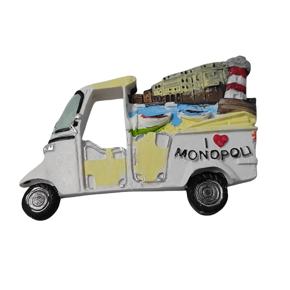 3D Kühlschrankmagnet Gardasee Italien - Souvenir Urlaub Erinnerung, 5x9,5 Cm Aus Harz