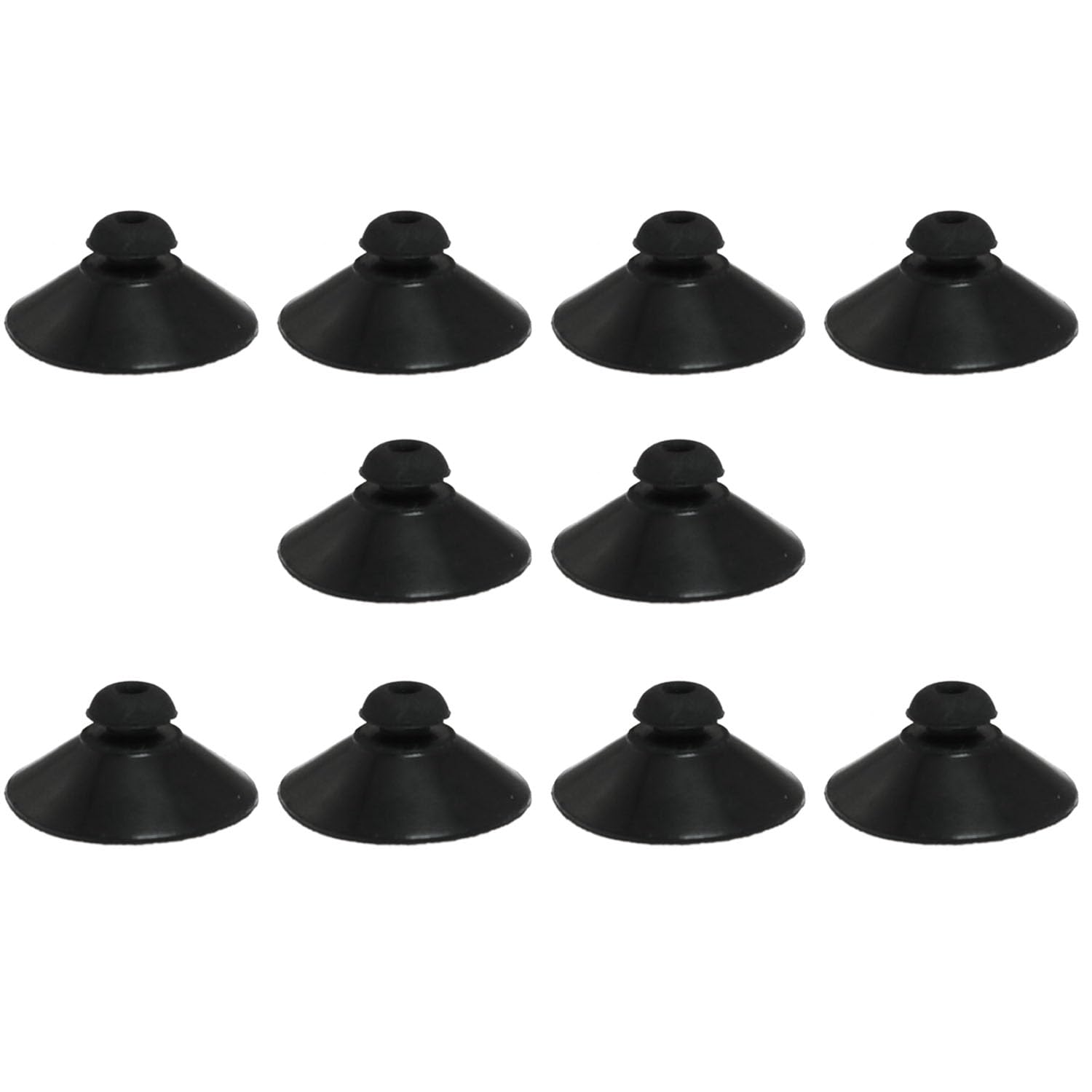 10 clips de ventosa de 28 mm para acuario, soporte de ventosa para luz de agua, abrazadera de ventosa de goma utilizada para filtración inflable de acuario, configuración de aireación de