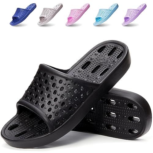 Xomiboe Shower Shoes Men Shower Slippers Women Non Slip...