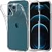Produktbild Spigen Liquid Crystal Hülle Kompatibel mit iPhone 12 Pro und Kompatibel mit iPhone 12 -Crystal Clear