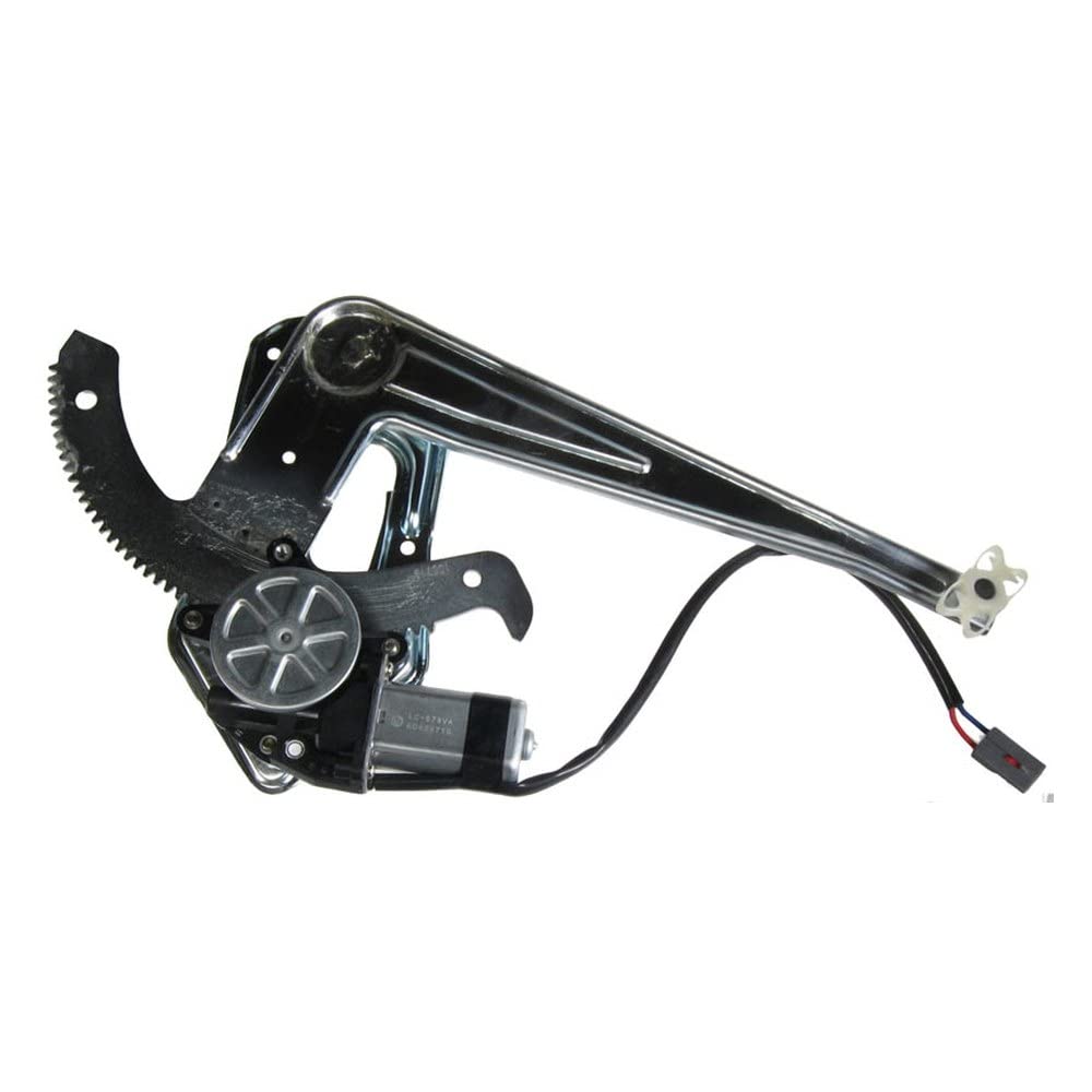 TRQ Front Left Power Window Regulator &amp; Motor Assembly Drivers Side