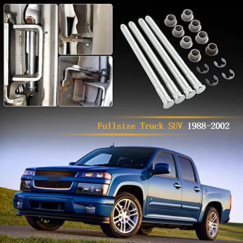 image for VVORHSBELL Door Hinge Pin and Bushing Repair Kits Compatible with Chev