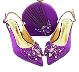 Italian Design Women Shoe/bag set QSL-0311