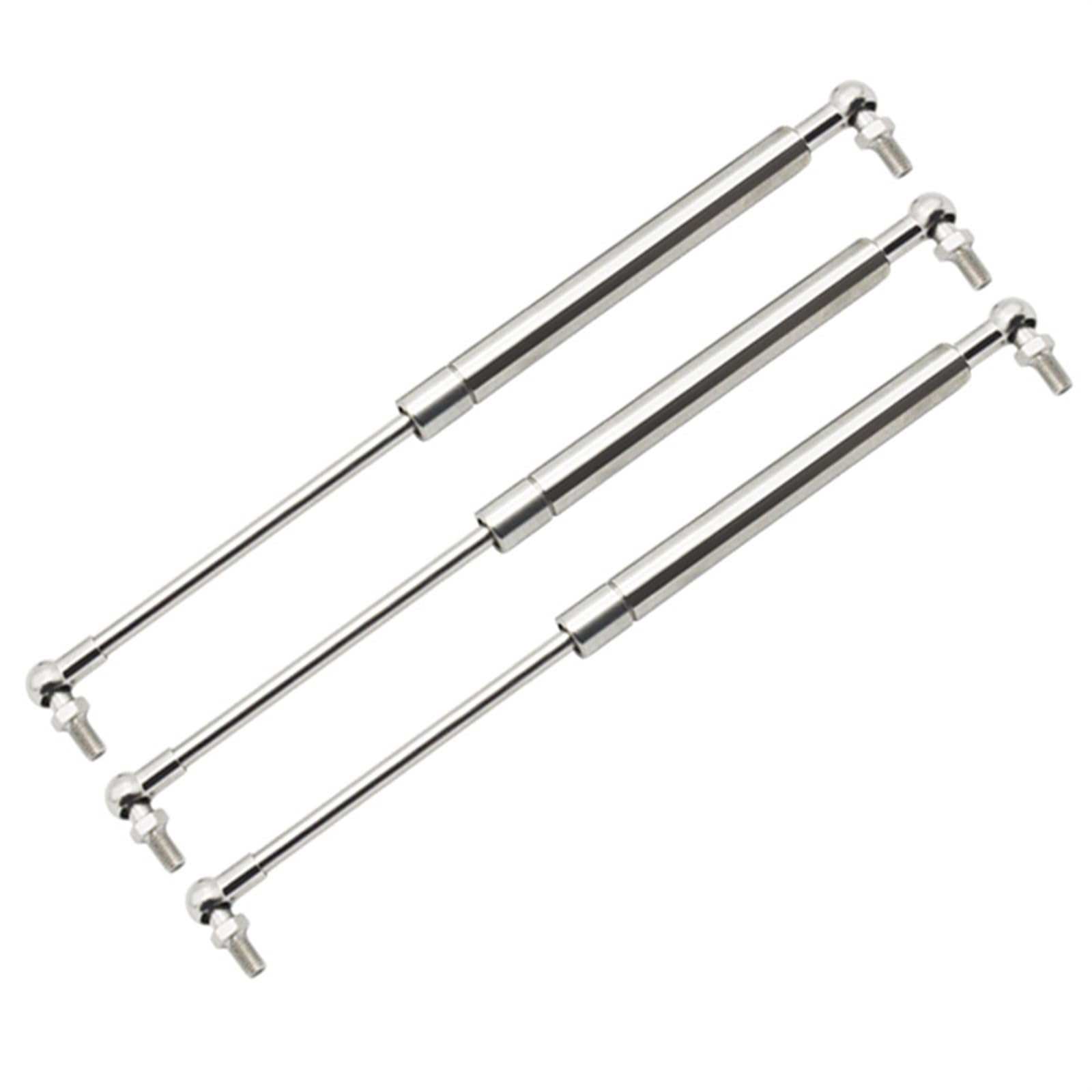 1 Stück 50–1000 N Stange for Bett, Schrankstreben, 316 Edelstahlstange, hochklappbare Tür, Gasfeder, Schließscharniere(800 Mm,600 N)