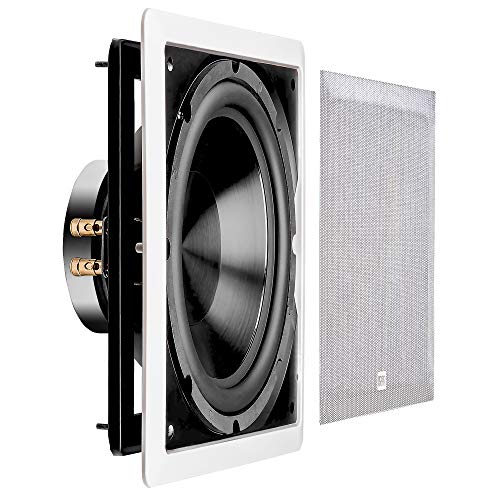 OSD Audio 200W In-Wall Subwoofer Speaker– 10” Passive Sound System – IWS10