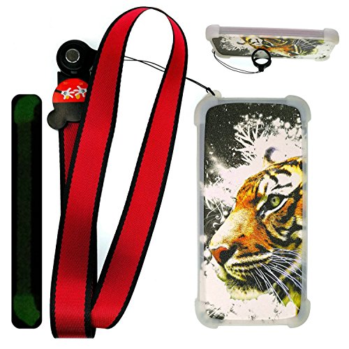 Funda para Samsung Galaxy Young 2 Sm G130h Funda Silicone Border + Placa Dura de la PC Stand Carcasa Case Cover La Noche Brilla LH
