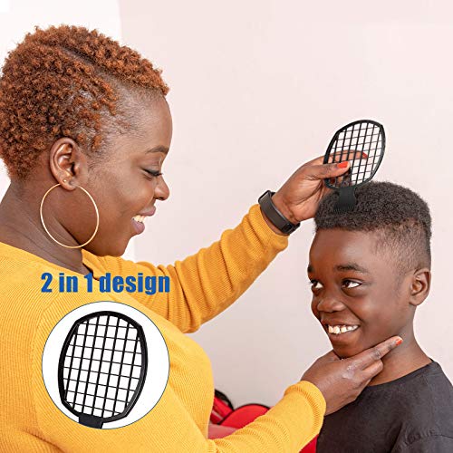 Peine Twist Leinuosen 2 piezas para rizos afro negro miniatura 4