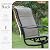 Sophia & William Patio Furniture Set Large Square Dining Table for 8 with Swivel Chairs Padded Textilene 9 Pieces Outdoor & Lawn Garden All Weather, Grayish Brown-padded Textilene, 60''