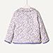 Amazon Essentials x Sofia Grainge Baby Girls' Midweight Field Jacket with Ruffle, Blue Ivory Delicate Floral, 24 Months