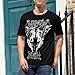 Big Boys British Band Napalm Grindcore Death T-Shirt Crewneck T-Shirt for Men Short-Sleeve Lightweight Tees Top 6XL Black