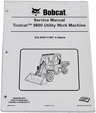 Bobcat 5600 Workshop Repair Manual