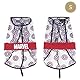 CERDÁ LIFE’S LITTLE MOMENTS ForFanPets Hunde Zubehör | Captain America Regenmantel Hund Wasserdicht - Offizielle Marvel Lizenz, S
