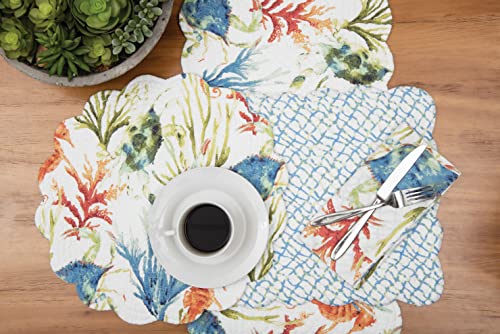 Servilleta de Tela Reversible C&F Home Multicolor 20x20 in miniatura 3