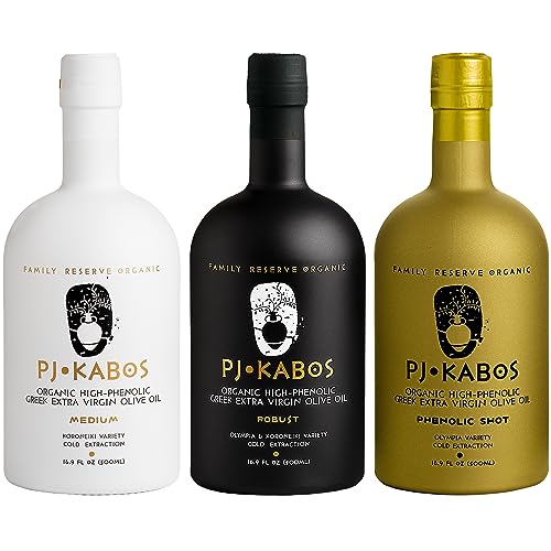 Aceite de oliva extra virgen orgánico set