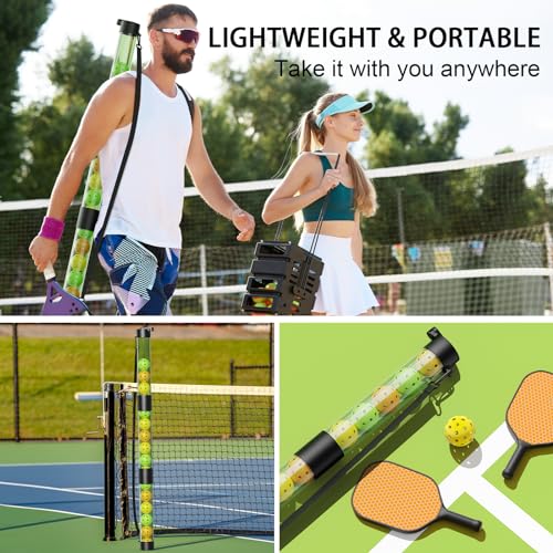 Selmor 17 Balls Pickleball Ball Retriever & Ball Holder Storage With Strap thumb #5