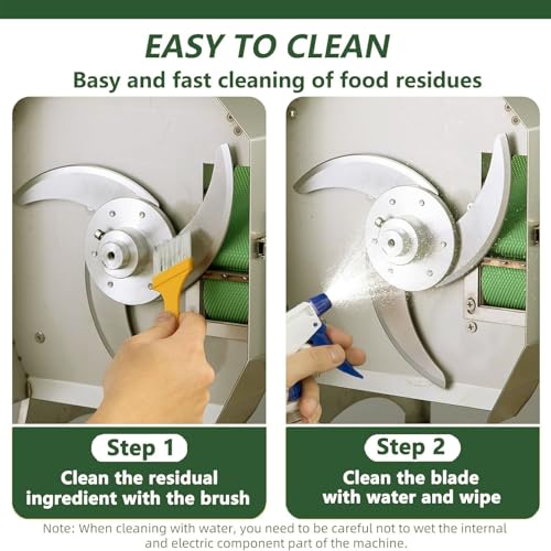 Cortadora Eléctrica Comercial para Verduras 200W miniatura 6