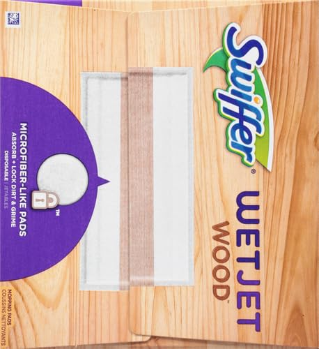 Image of Swiffer WetJet Mops for Floor Cleaning, Hardwood Floor Cleaner Spray Mop Pad Refill, 20 Count