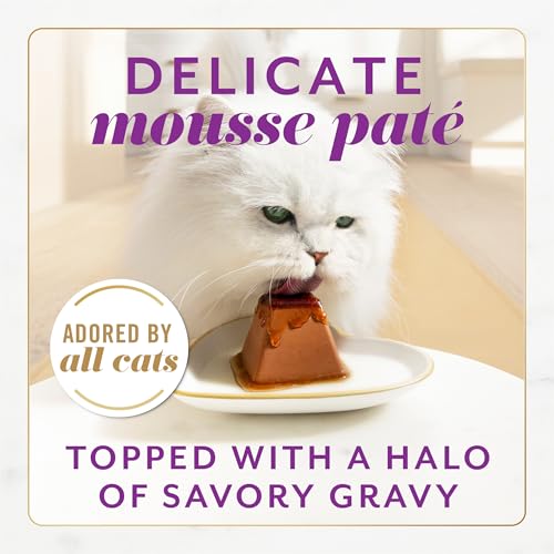 Fancy Feast Purina Gems Pate Mousse with Gravy Wet Cat Food (8 Pack) 4 oz - image 2