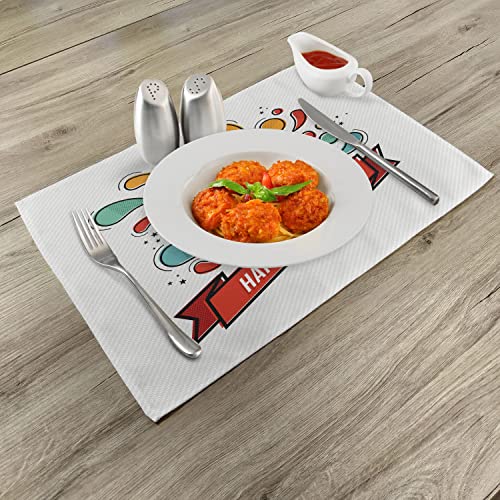 ABAKUHAUS 13 ° Compleanno Tovaglietta Americana