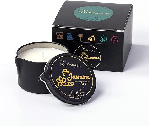 Miniatura 2 de Vela de aceite de soja natural puro a baja temperatura, cera de masaje, vela de aromaterapia perfumada para el hogar para tratamiento corporal y