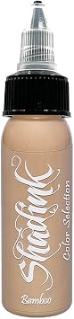Tattoo Ink Professional Tattooing Inks for Color Portrait, Black & Gray Style Bamboo Brown