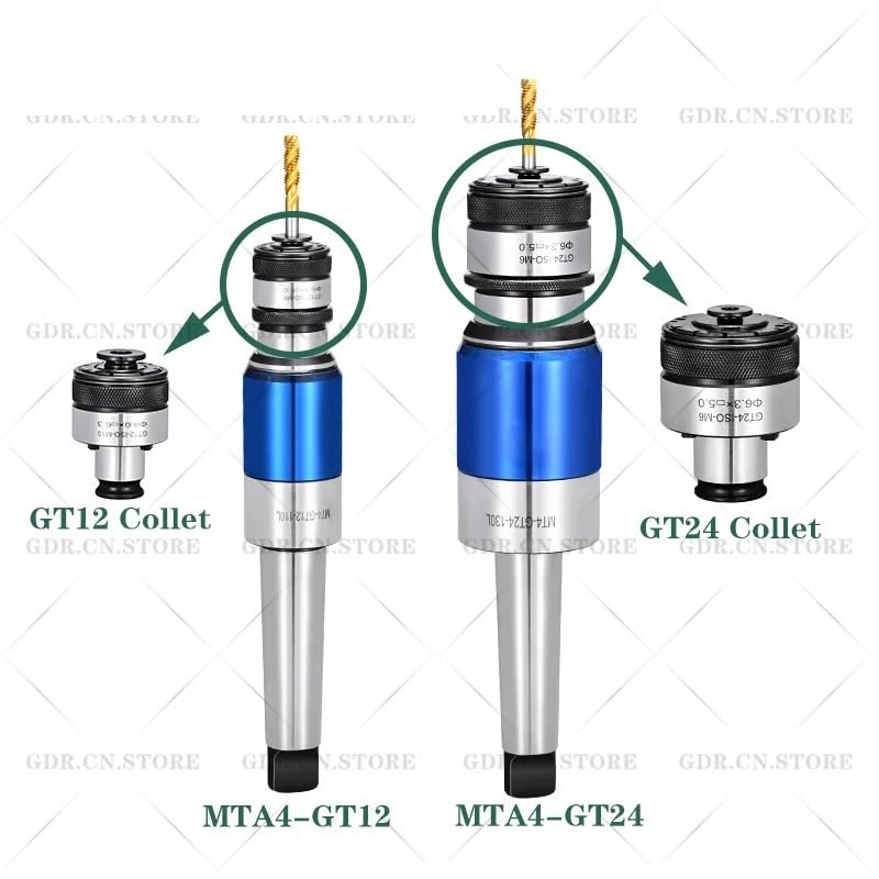 Portaherramientas MT GT MT2 GT12 MT3 GT12 MT4 GT12 MT5 GT12 GT24 | Portaherramientas ISO DIN JIS M2-M30 GT12, portaherramientas(MT2-GT24-130L)