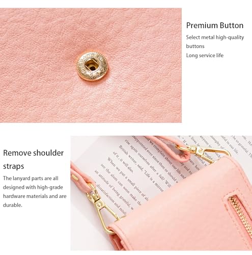 Women's Crossbody Handbags Mini Cell Phone Purses Phone Wallet Shoulder Bag Arm Bag for Women Card Holder. 6
