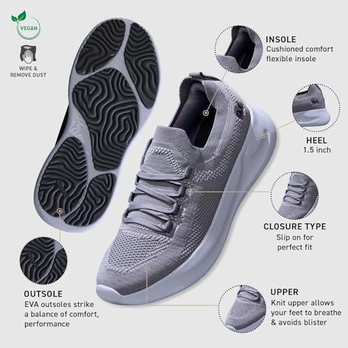 Image of Neeman's Begin Walk Leap Walking Shoes for Men | Cushioned, Breathable & Flexible | Designed for Comfort, Support & Everyday Movement