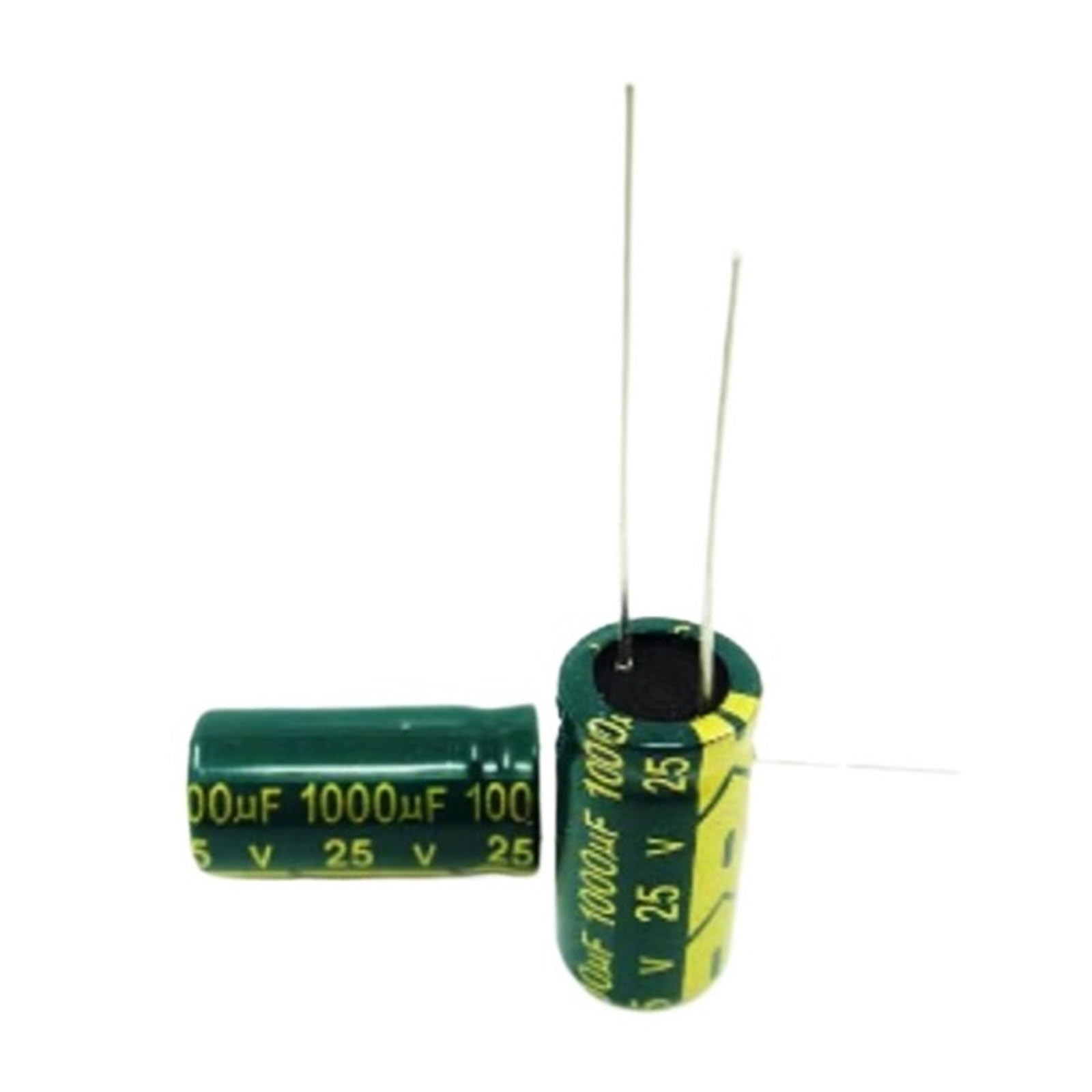 Condensatore elettrolitico ad inserzione diretta for LCD ad alta frequenza e bassa resistenza da 1000UF 25V 10X16