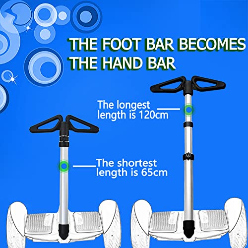 Guidon pour hoverboard Segway Ninebot miniPRO réglable argent accessoire - 5