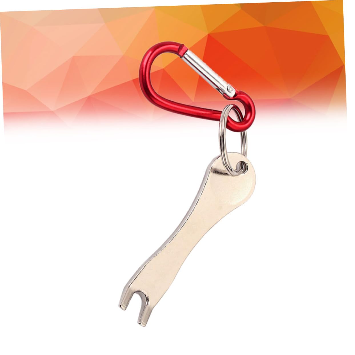 FAVOMOTO 2pcs Guitar String Aid Tool Quick Release Bridge Pin Puller Essential for String Instruments Includes Carabiner and Keychain