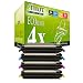 Produktbild 4X MWT kompatibel Toner für HP Color Laserjet 4700 PH DN N DTN Plus ersetzt Q5950A-53A