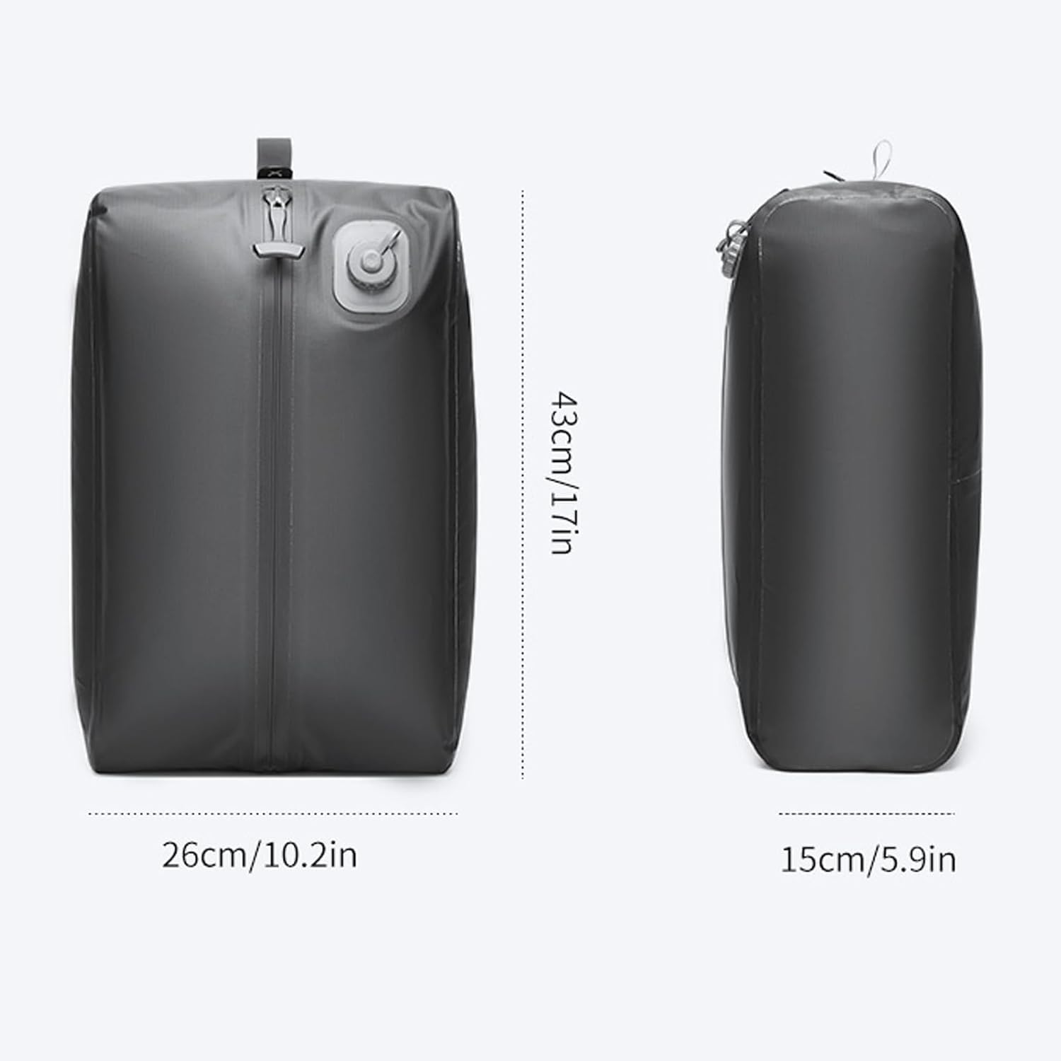 Automatic Vacuum Bag(Air Pump inside) Reusable Storage Bag Folding Outdoor Travel Compression Bag for Suitcases Backpack Luggage