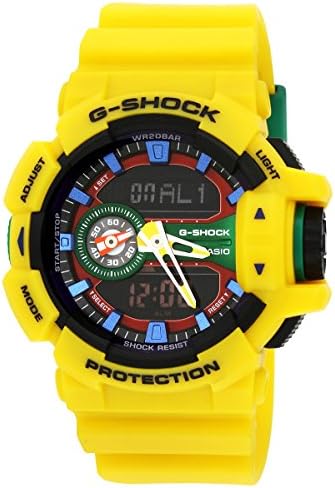 Casio Ga-400-9A Men's G Shock Round Series Analog Digital Sport