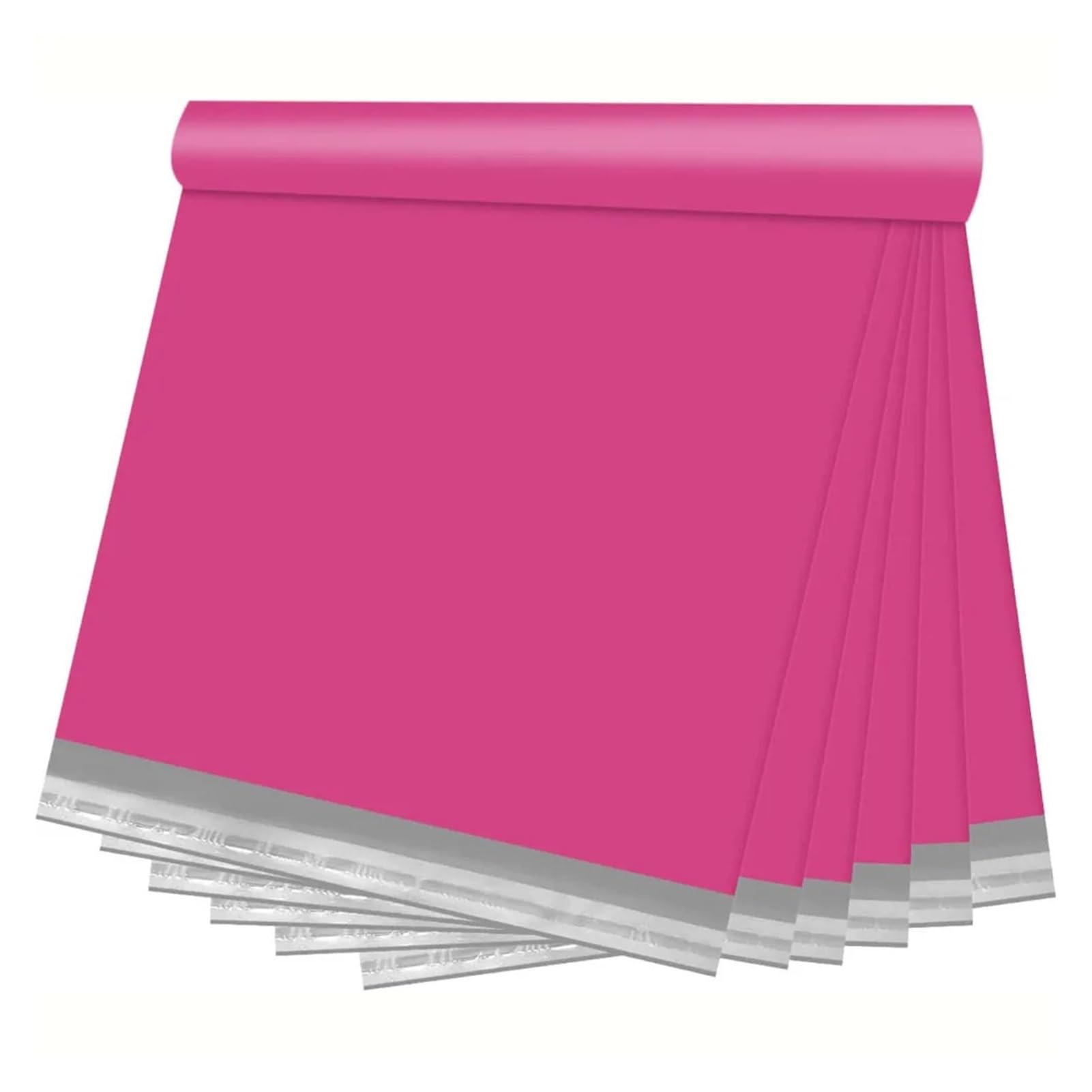 Bolsas de envío polietileno rosa for ropa, sobres, por correo autosellado(10X13-500PCS)