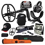 Garrett at MAX Metal Detector with MS-3, Pro-Pointer at Z-Lynk, Carry Bag & More (Pack 1)