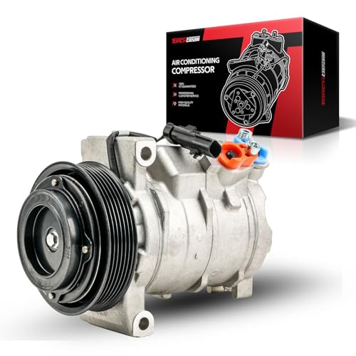 Torchbeam 198385 Automotive Air Conditioning Compressor with Clutch Fit for Journey 2009-2019 2.4L, Journey 2020