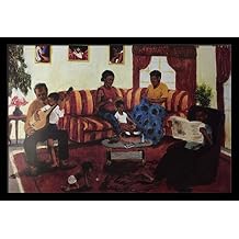 Priceless Moments Family - Dennis Jinguo Dai 24x36 Black Framed - African American Black Art Print Wall Decor Poster #U - US 7B19