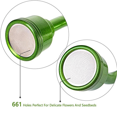 Green Mount Water Breaker Nozzle, Gentle Spray Shower Watering Wand Head Replacement, Green #TOP4