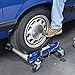 Eastwood Automotive Car Moving Dolly | ATV Hydraulic Foot Pump with 2600 lbs Combined Capacity | Heavy Duty Portable Truck Wheel Tire Dollies | Garage Essentials Automotive Tools | Set of 2