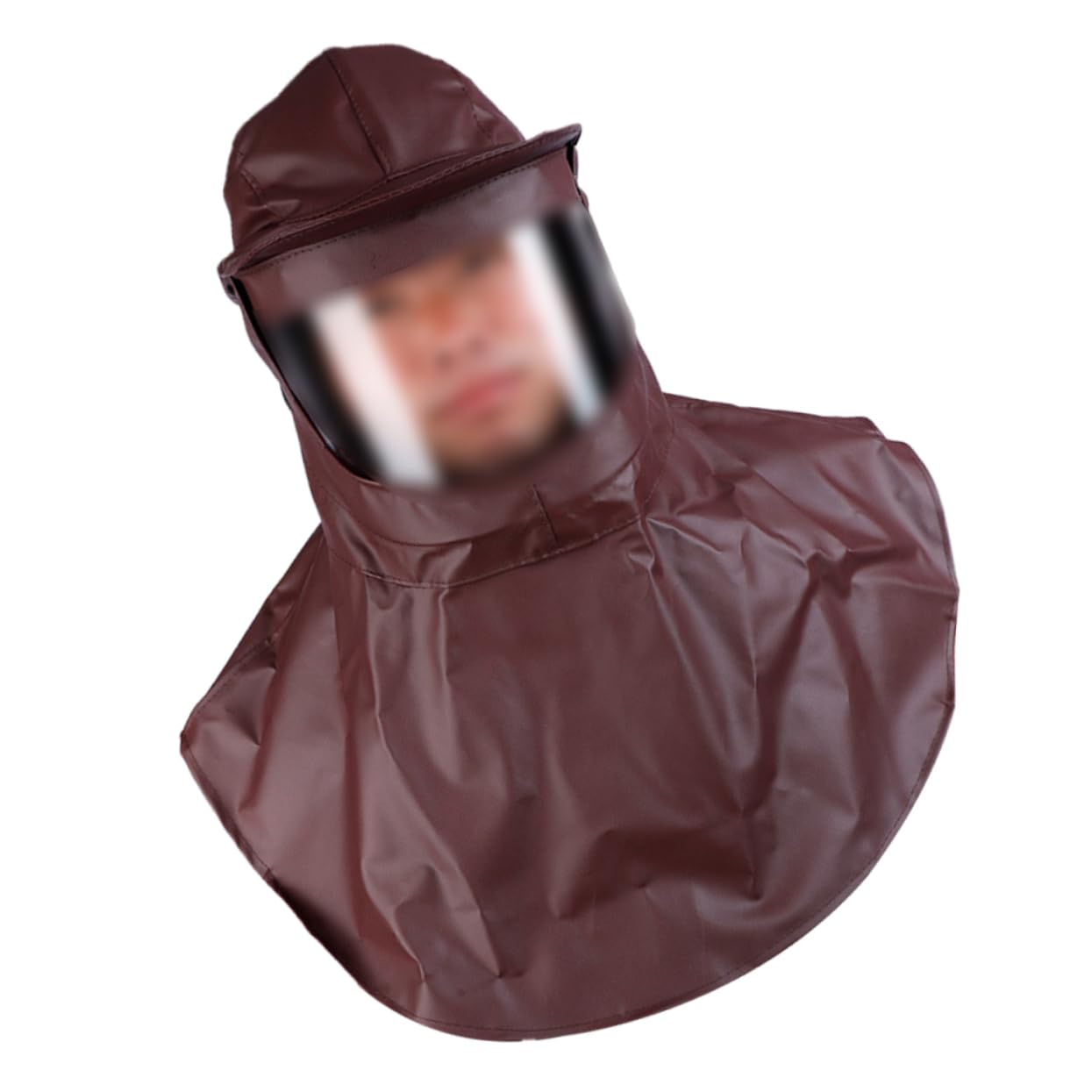 Face Masks Set Oil Proof Mask Head Wrap Alkali Resistant Cape Waterproof Neck Protective Cover