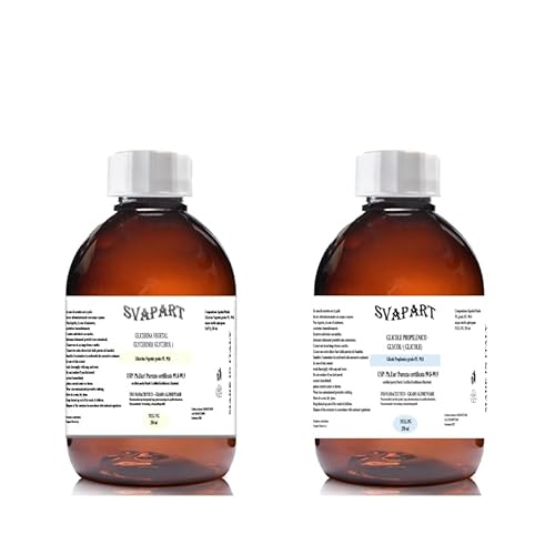 Kit Base Neutra Svapart 500ml 2 flaconi (250ml VG)+ (250ml