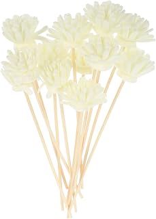 36pcs Floral Diffuser Sticks Aroma Supplies for Fragrance Essential Oil Diffuser Refills with Strong Volatility Safe Material Decorative Spa Air Freshener