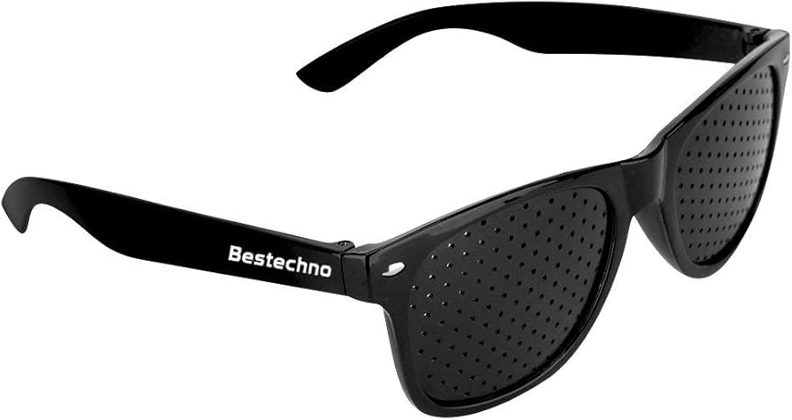 Amazon.co.jp: ピンホールメガネ遠近兼用 視力回復 眼筋運動に 視力