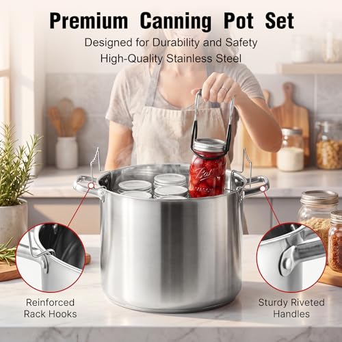 E-far 19QT Canning Pot with Canning Supplies Starter Kit - Image 5