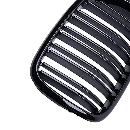 Calandre double lamelle en carbone BMW E39 pour passionnés de tuning chic - 4