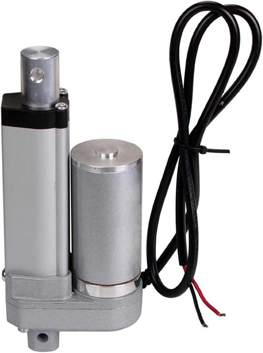 Linear Actuator Electric Linear Actuator DC Motor 25mm-1000mm Stroke Max Thrust 1500N/150KG Load for Access Control System Or Nursing Bed(10mm S 1200n,750mm stroke)